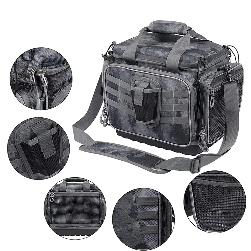 Factory Customized Fishing Gear Large Waterproof Fishing Storage Bag