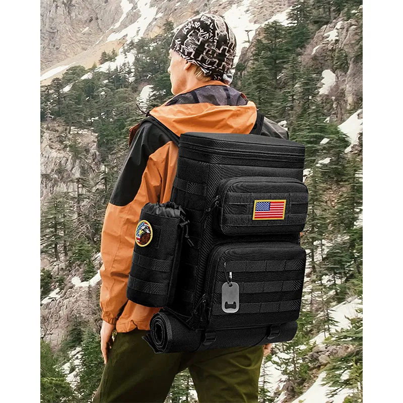 Factory Customized Outdoor Camping High-Capacity Tactical Ice Cooler Backpack