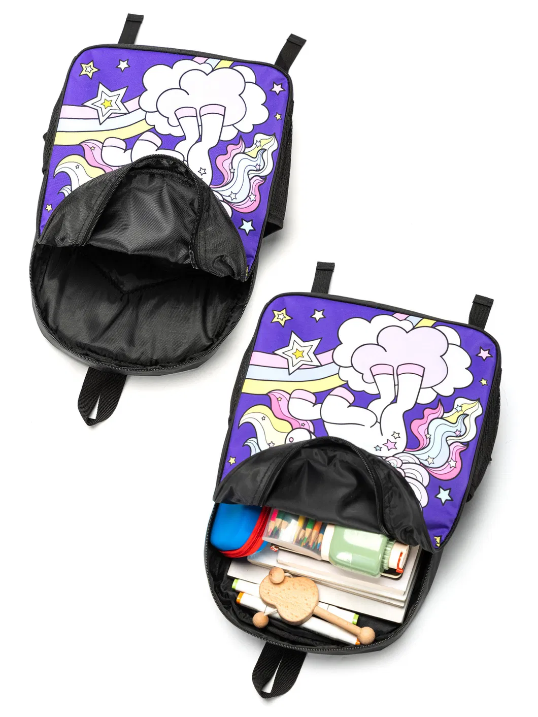 2024 New Student School Bag 3-Piece Set Primary School Anime Backpack Cartoon Backpack