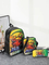 2024 New Student School Bag 3-Piece Set Primary School Anime Backpack Cartoon Backpack