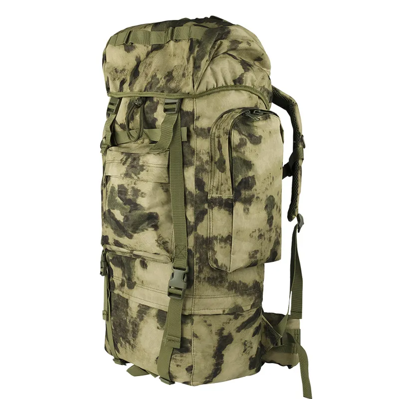 Outdoor Mountaineering Bag Tactical Large Capacity Backpack Travel Hiking Camping Camo Backpack