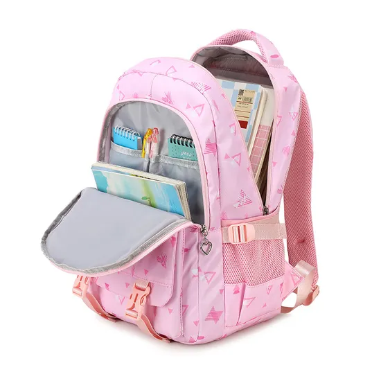 Elementary School Backpack Womens Ultra Light Childrens Backpack Pencil Case Lunch Bag Three Piece Set