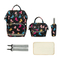 Mommy Bag Multi Functional Large Capacity Handbag Three Piece Set Mother Bag