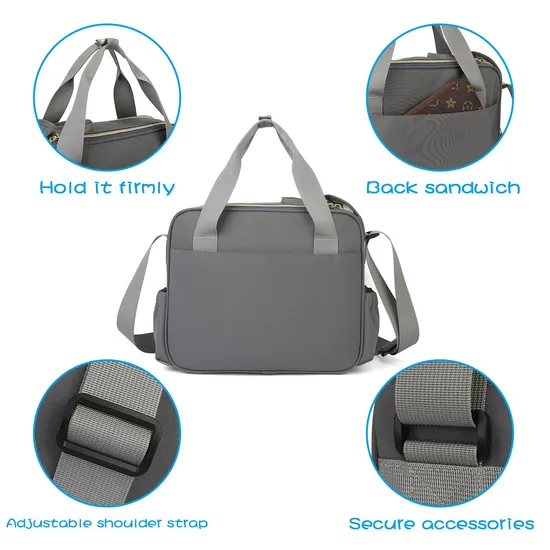 Fashionable Large Capacity Waterproof Single Shoulder Cross Mommy Bag