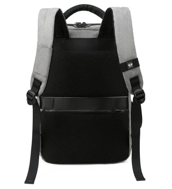 Multifunctionalcustom Business Waterproof Laptop Bags School Travel USB Charging Men Smart Backpack