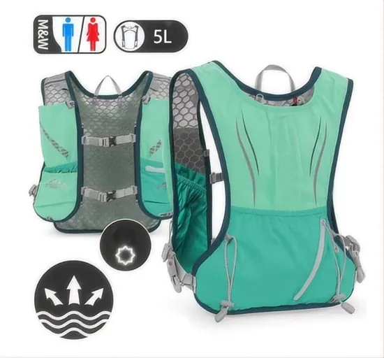 Hydration Bladder Sports Bag Running Cycling Hiking Marathon Light Training Vest