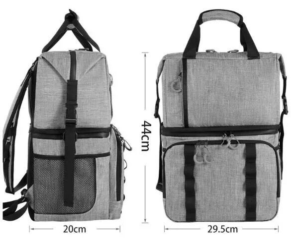 Waterproof 600d Polyester Soft Cooler Bag Backpack Fabric Leakproof