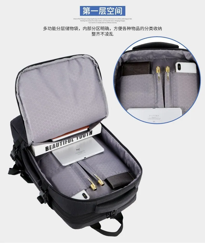 New Business Computer Backpack for Men Large Capacity Business Backpack