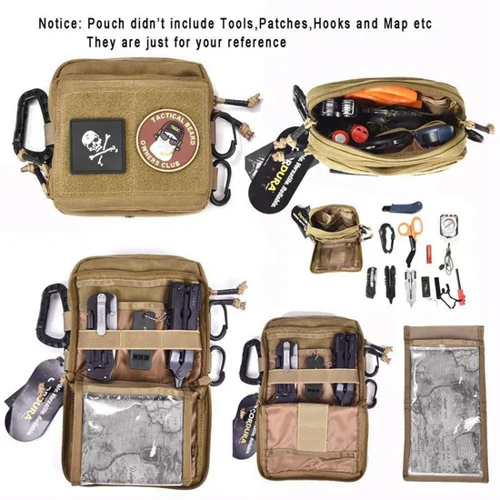 Tactical Map Package EDC Tactical Medical Outdoor Molle Tactical Kit