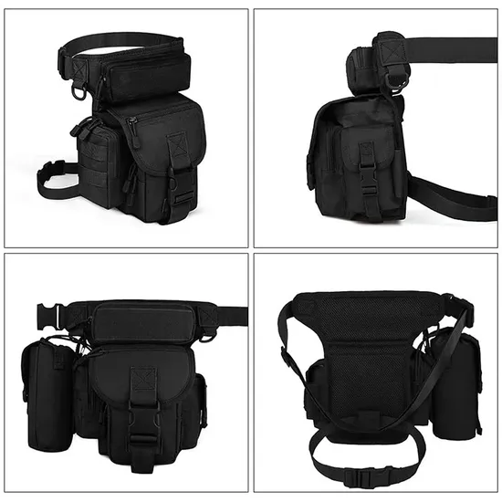 Outdoor Tactical Leg Waist Bag Multifunctional Cycling Waterproof Hanging Bag