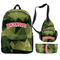 Hot Selling Backwoods Backpack 3-Piece Set Rick Modi Backpack Full Color Printed Backpack