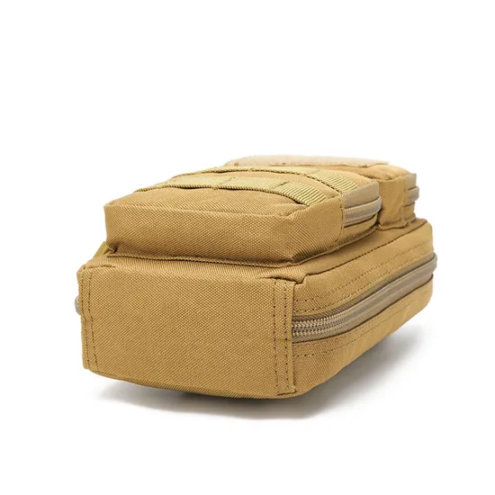 Multi Functional Sports Waist Bag Tactical Cycling Camouflage Oxford Cloth Mobile Phone Bag