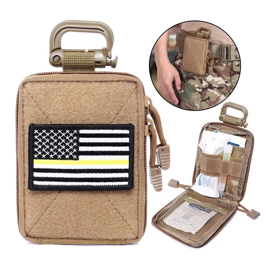 Outdoor Medical Portable First Aid Kit Bag Tactical Waist Bag