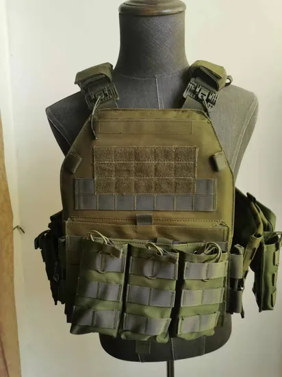 Outdoor Sports Multi Functional Nylon Tactical Quick Release Vest Shooting Camo Training Clothes
