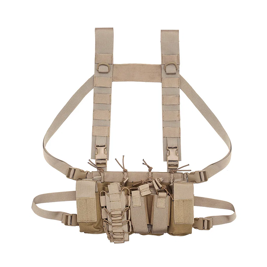 Outdoor Sports Tactical Multi Functional Chest Hanging Vest CS Field Shooting Vest