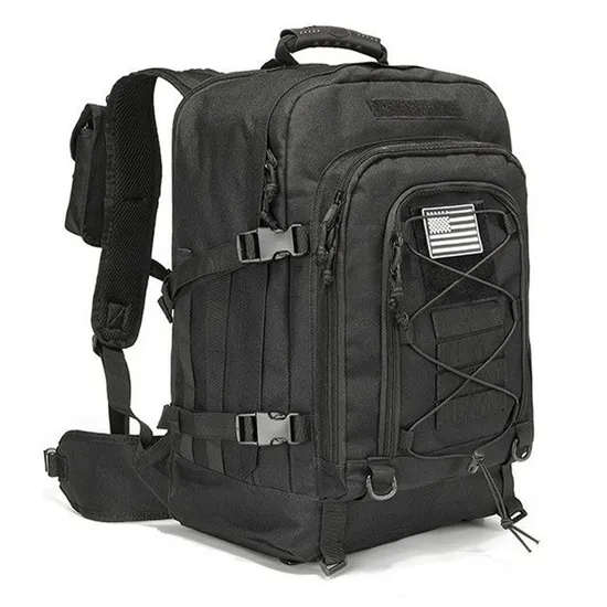 Molle Tactical Backpack 45L Large Capacity Expandable Waterproof and Durable Outdoor Sports Backpack