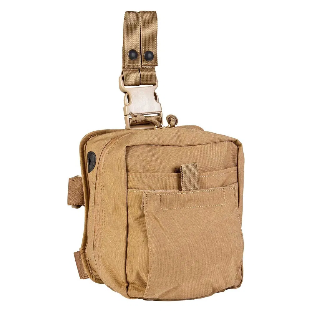 Tactical Medical Leg Bag Squad First Aid Kit Square with Leg and Waist Fixation Strap Outdoor
