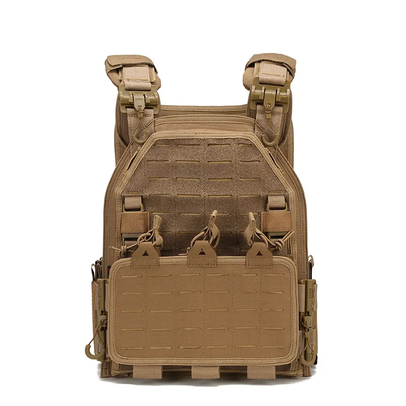 Molle Tactical Vest with Breathable Adjustable Quick Detachable Tactical Vest Bulletproof Suit