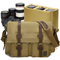 Men′s One Shoulder Crossbody Canvas Bag DSLR Photography Digital Camera Bag