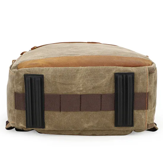 Photography Backpack Outdoor SLR Digital Camera Backpack Waterproof Wax Dyed Canvas Camera Bag