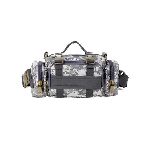 Single Shoulder Camouflage Crossbody Bag Waist Bag Handbag External Hanging Combination Bag