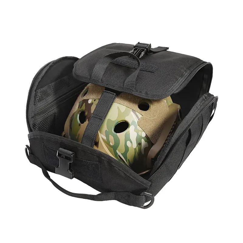 Manufacture Outdoor Sports Molle Mounting Accessories Tactical Helmet Bag