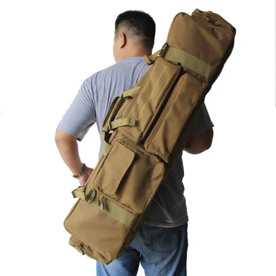 New Outdoor Tactical Load Carrying Bag M249 Large Double Layered Single Shoulder Gun Bag