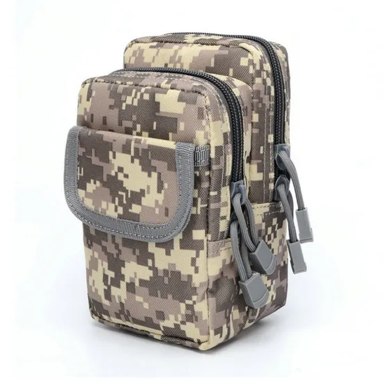 Outdoor Camouflage Mountaineering Waist Bag Travel Tactics Sports Phone Bag