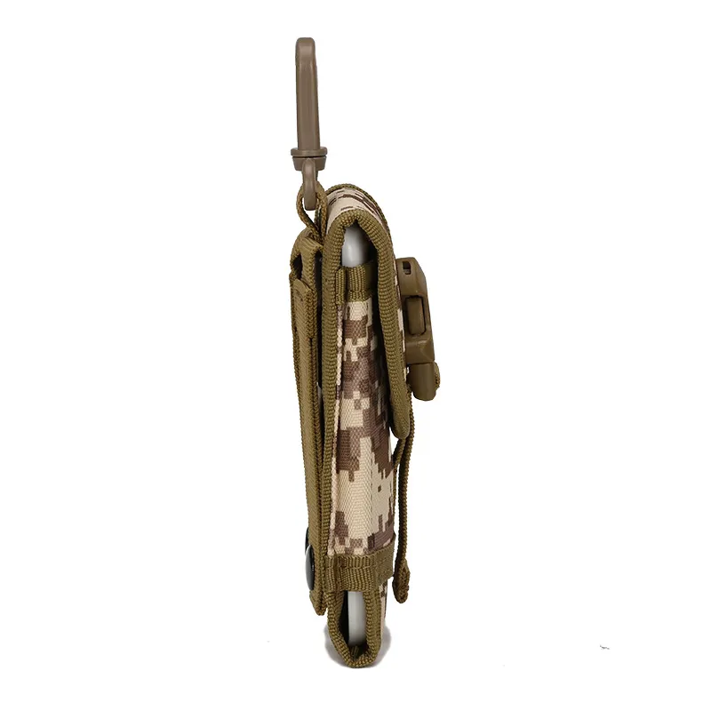 Outdoor Mobile Phone Bag Tactical Camouflage Toolkit Accessories Hanging Bag Molle Bag