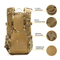 Outdoor Tactical Backpack Cricket 500d Nylon Scratch Water Splashing Portable Lightweight Tactical Bag