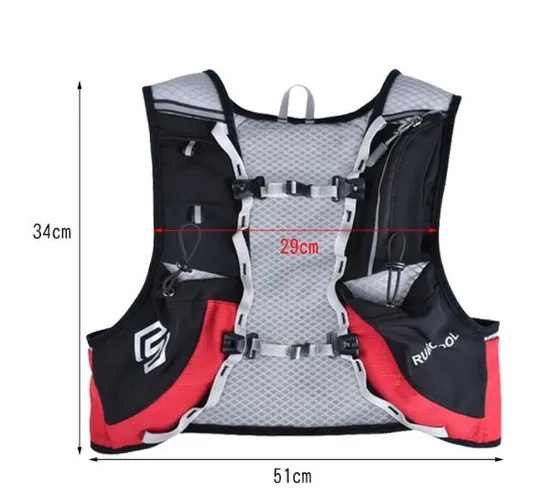 Light Weight Outdoor Sports Running Hydration Backpack Vest