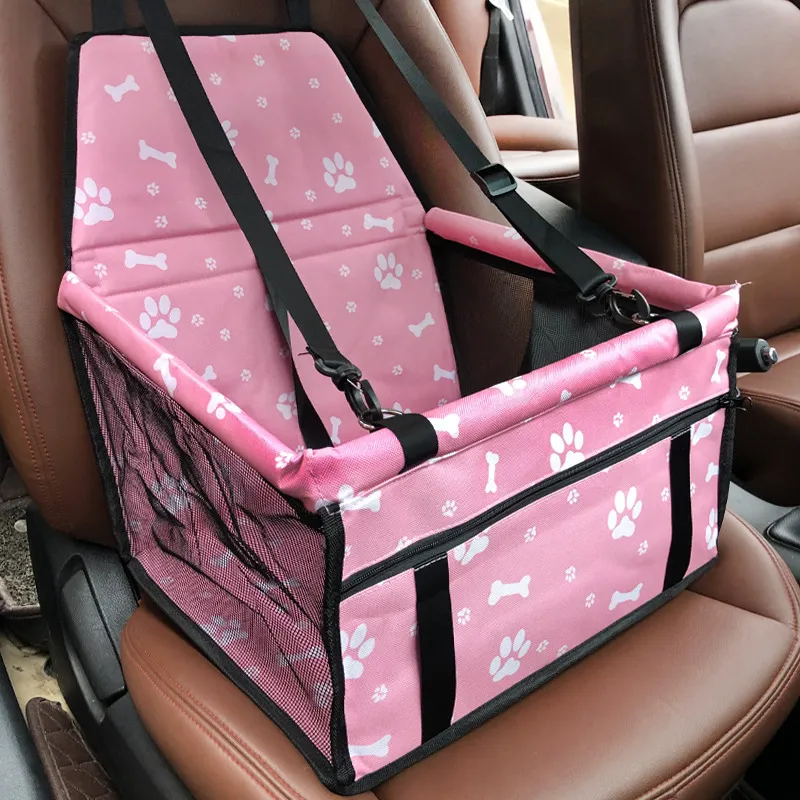 Car Pet Seat Cover Auto Dog Front Seat Cover Protector Dark Black Pet Carrier Car Seat