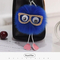POM POM Keychain 8cm Colored Bulk Fluffy Fur Puff Ball Key for Women Pompom Keychains