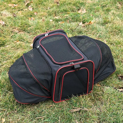 Breathable Portable Pet Carrier Bag Pet Carriers Dog with Extended Space for Cat Carrier Bag