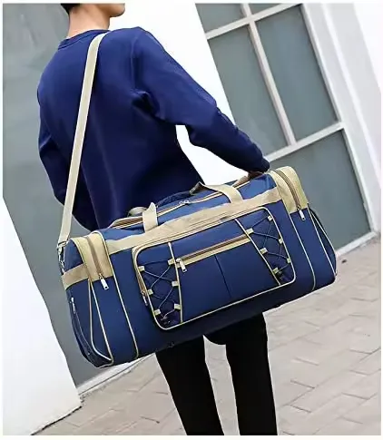 Custom 60L Water Resistant Convertible Tote Tactical Shoulder Sport Duffel Hiking Bag