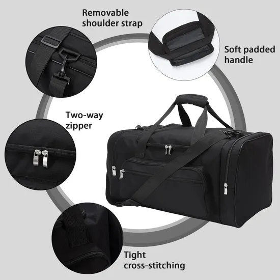 Custom Print Logo Travel Bag Outdoor Sports Waterproof Duffel Oxford Gym Bags