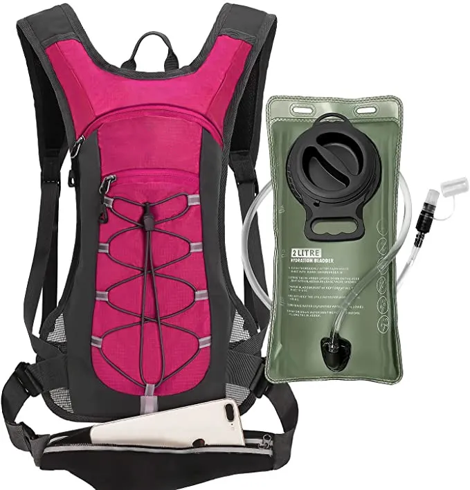 Factory Custom Lightweight Design Hydration Backpack with Water Bladder Bag