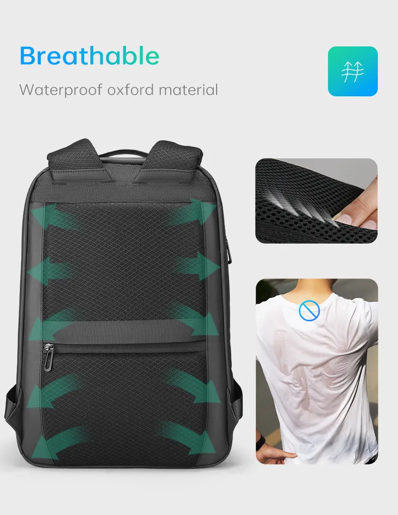 Custom Laptop Backpack Light Weight Travel Backpack Bag for Men Business Backpack