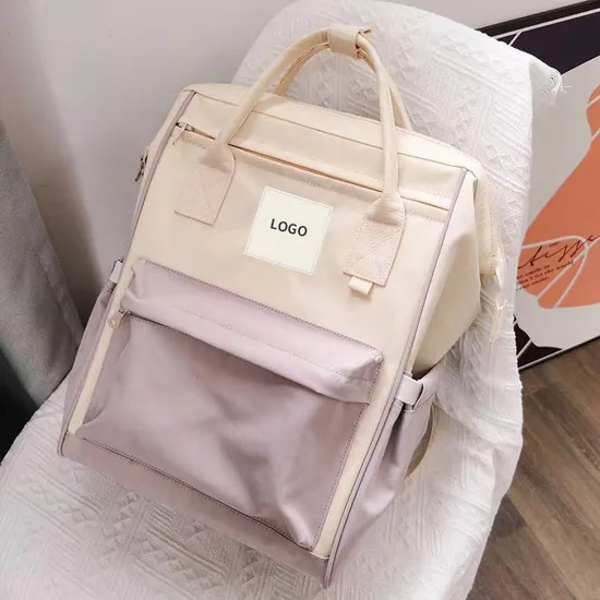 Factory Cute Fashion Custom Waterproof Nylon Travel Sports Laptop Backpack Women School Bags Backpack