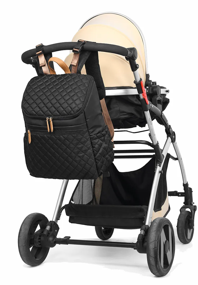 Multifunctional Travel Mom Baby Diaper Bag Custom Large Capacity Diaper Bags Backpack