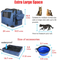 Custom Portable Folding Small Tote Cat Carrying Carrier Bag Travel Dog Pet Bag