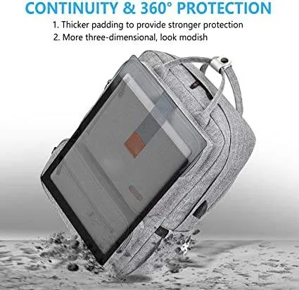 Theft Durable Laptop Travel Work Business College Waterproof Student School USB Computer Bag Bookbag Backpack