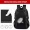 Custom Zipper Travel Backpack 17 Inches Waterproof Outdoor Laptop Backpack