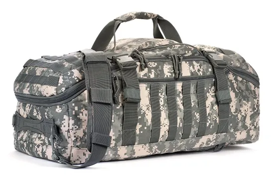 60L Water Resistant Waterproof Convertible Backpack Tactical Shoulder Sport Duffel Bag Hiking Bag