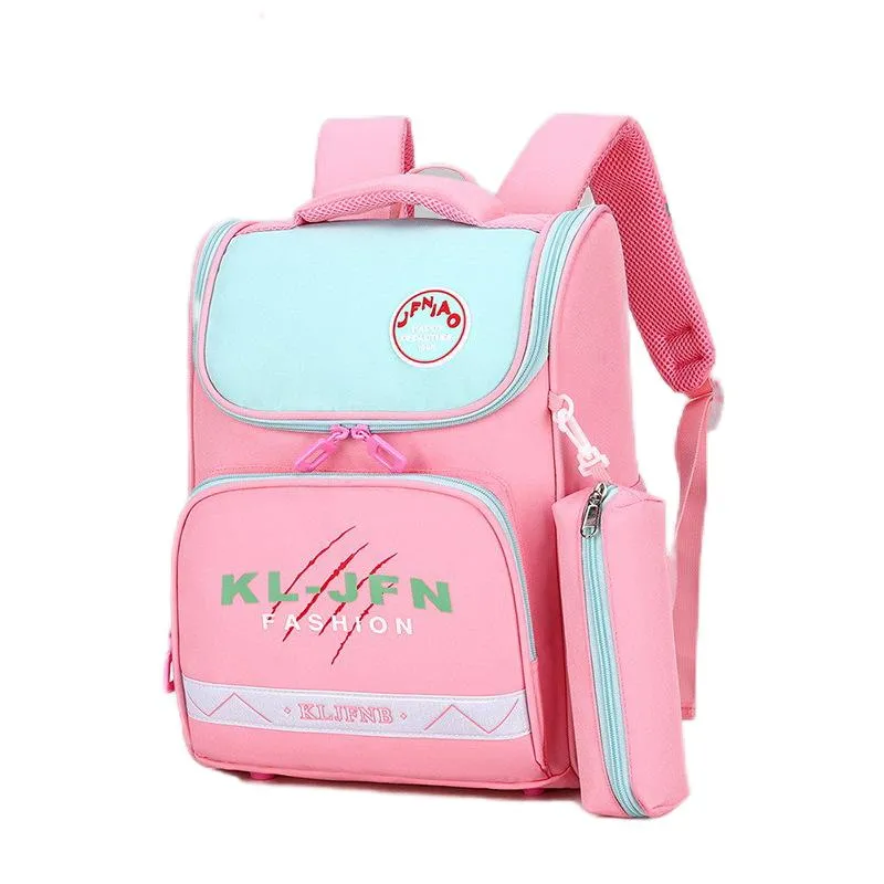 New Elementary School Children&prime;s Backpacks for Boys and Girls with Reduced Load Backpacks