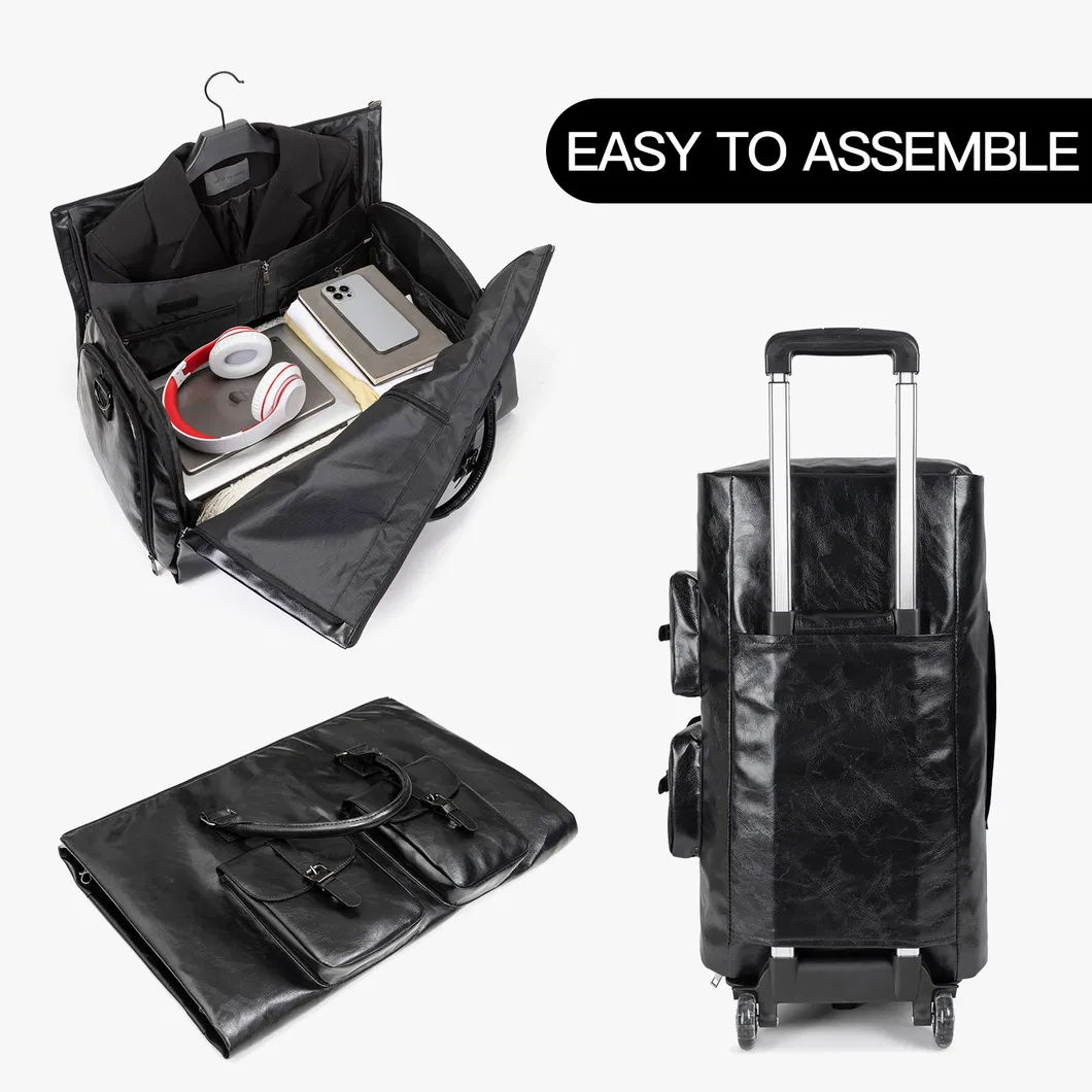 Business Travel Clothing Bag Disassembly Lever Luggage Bag Fashion Suit Travel Folding Bag Handbag