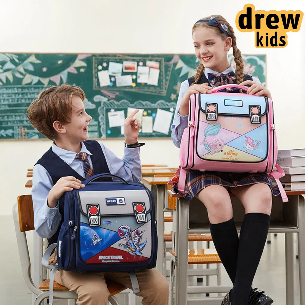 2024 New Fashion Star Dream Cartoon Primary School Students 3-6 Grades Backbone Protection Load Reduction Backpack