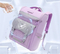 Primary School Children′s Lightweight Backpack Reducing Burden and Protecting Spine Boys and Girls Large Capacity Waterproof