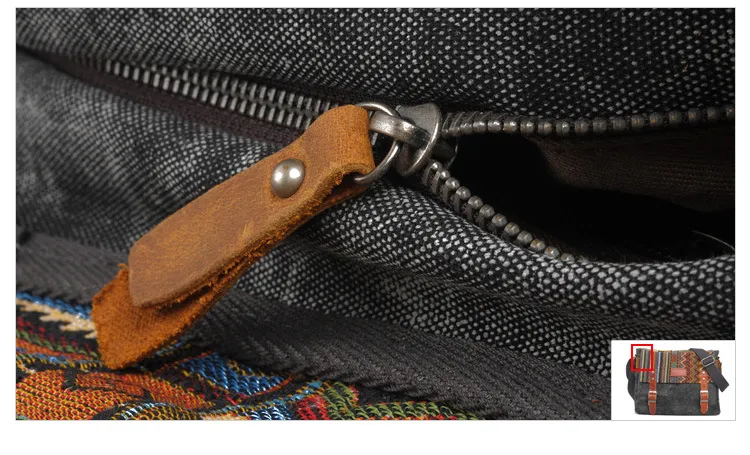 Ethnic Style DSLR Camera Bag Disassembly Inner Tank Photography Crossbody Bag Micro Monocular Cross Bag Drone Small Square Bag