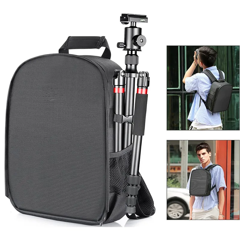 New Shoulder SLR Camera Protection Backpack Large Capacity Travel Waterproof Nylon Photography Backpack